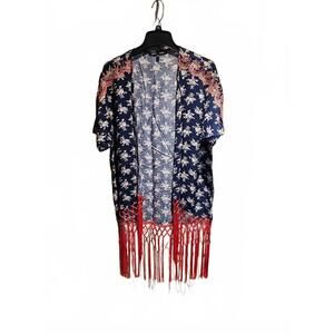 Sweet rain cardigan size M with fringe